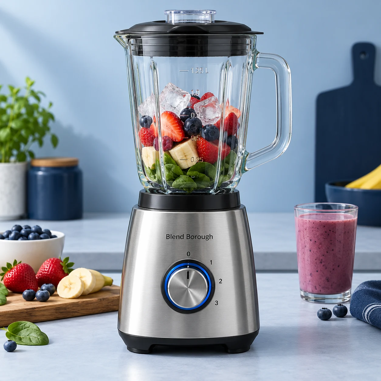 BB800 Glass Jug Blender